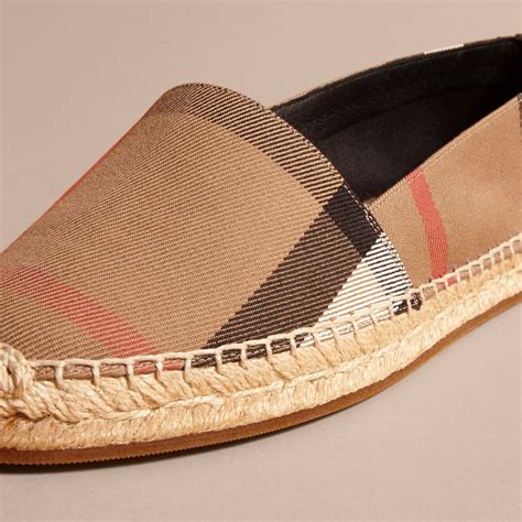 blue burberry slides|burberry espadrilles women's sale.